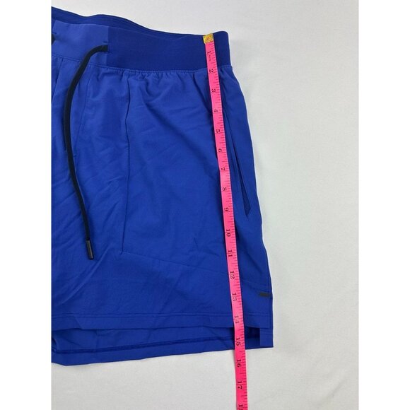 LULULEMON TIEB LTT Shorts 5" Linerless Men's Large Blue - Picture 8 of 9